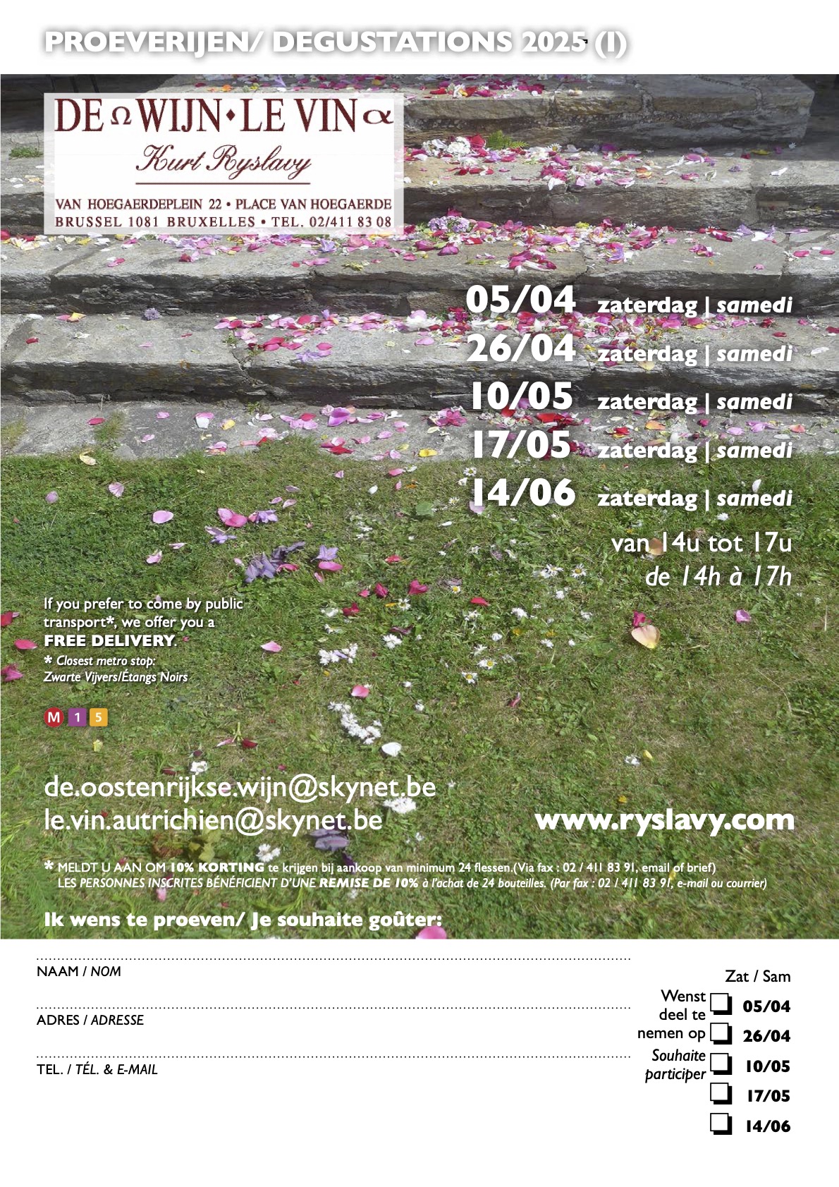 Tastings Spring 2025